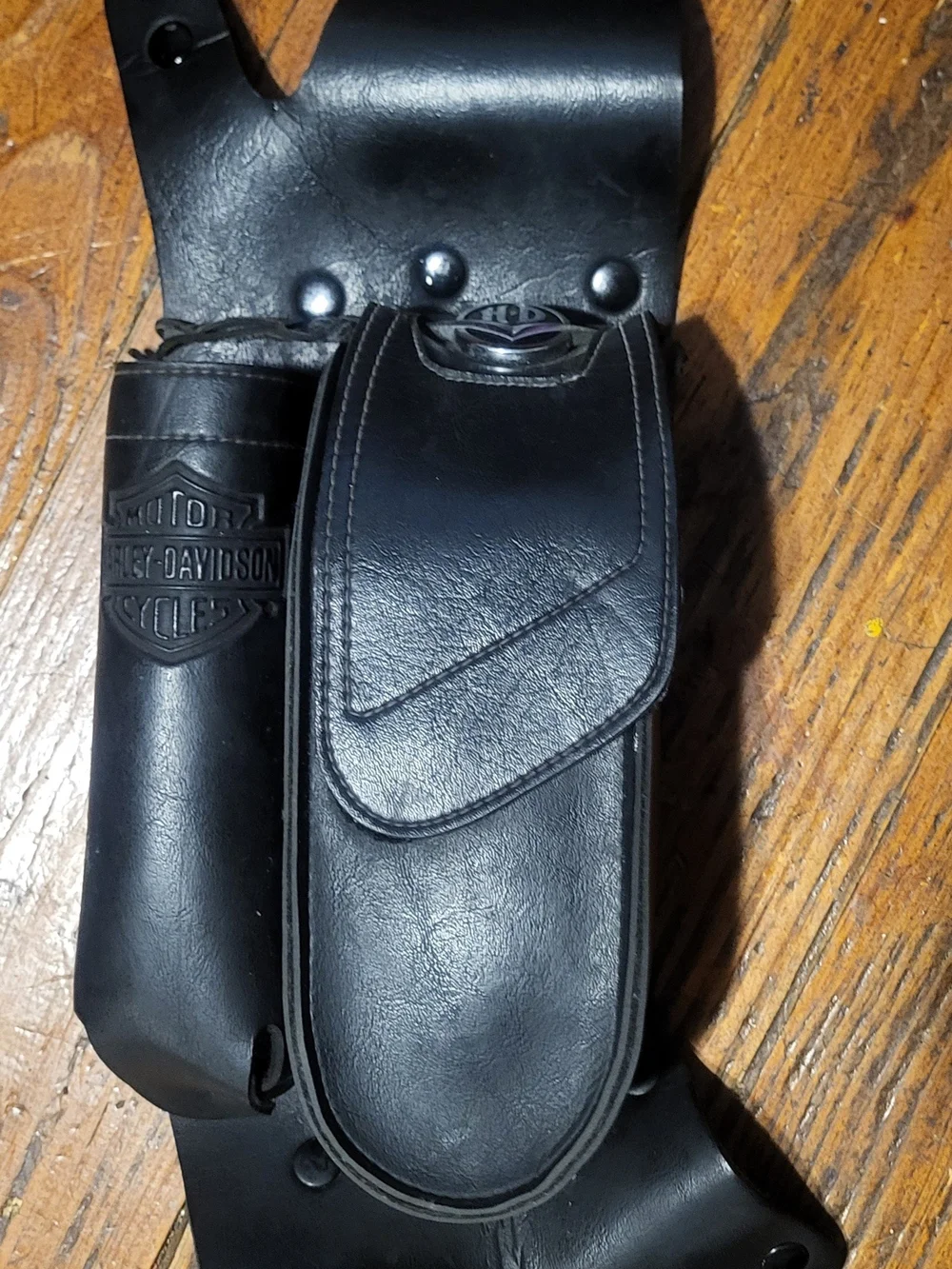 Harley Davidson ROAD KING (left Side) Leather Bag